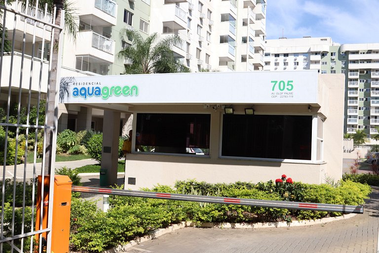 Apto 5 Estrelas a 200m do RIOCENTRO c/ ÁREA DE LAZER e GARAG