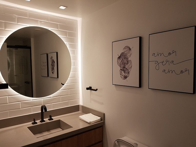 Vista de Cinema da Praia da Barra da Tijuca 50m