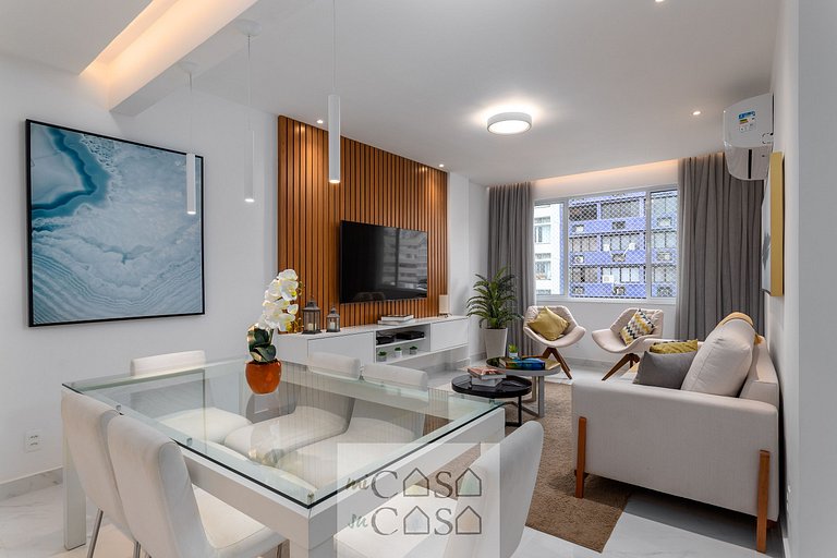 NOVO 3 QUARTOS em IPANEMA RECÉM REFORMADO