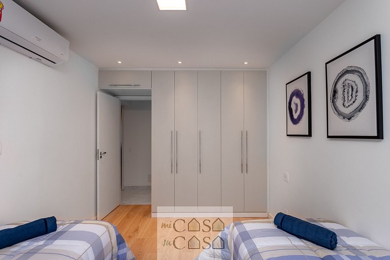 NOVO 3 QUARTOS em IPANEMA RECÉM REFORMADO