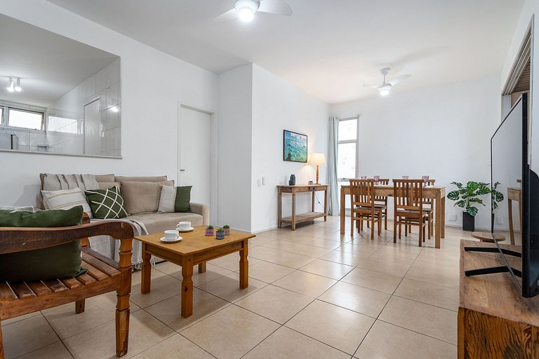 Vista Mar Praia Barra da Tijuca p/ 4 Hóspedes