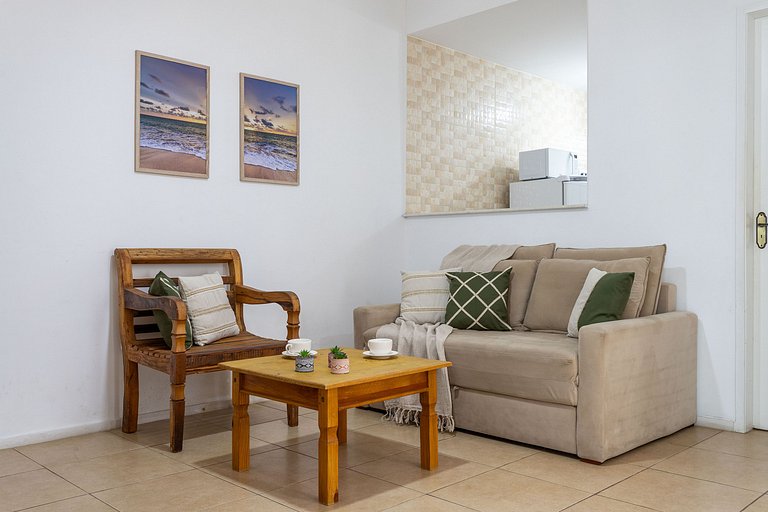 Vista Mar Praia Barra da Tijuca p/ 4 Hóspedes