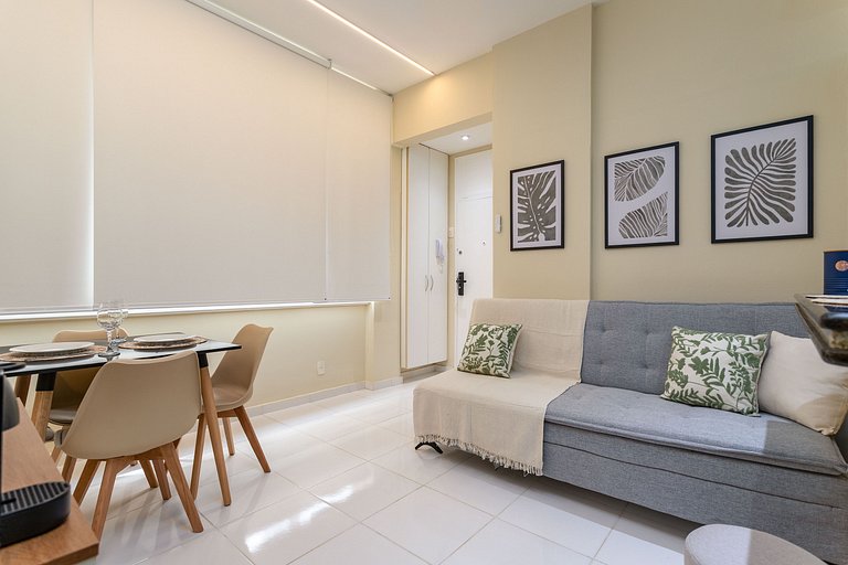 Studio Novo a 50m Praia de Copacabana