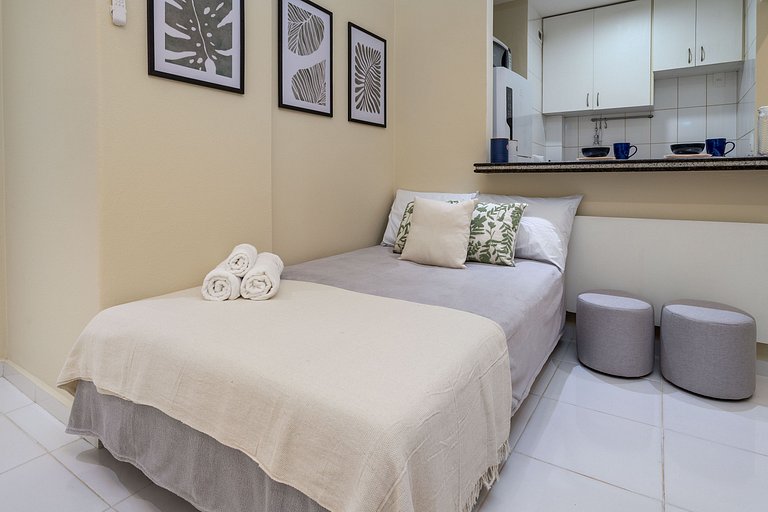 Studio Novo a 50m Praia de Copacabana