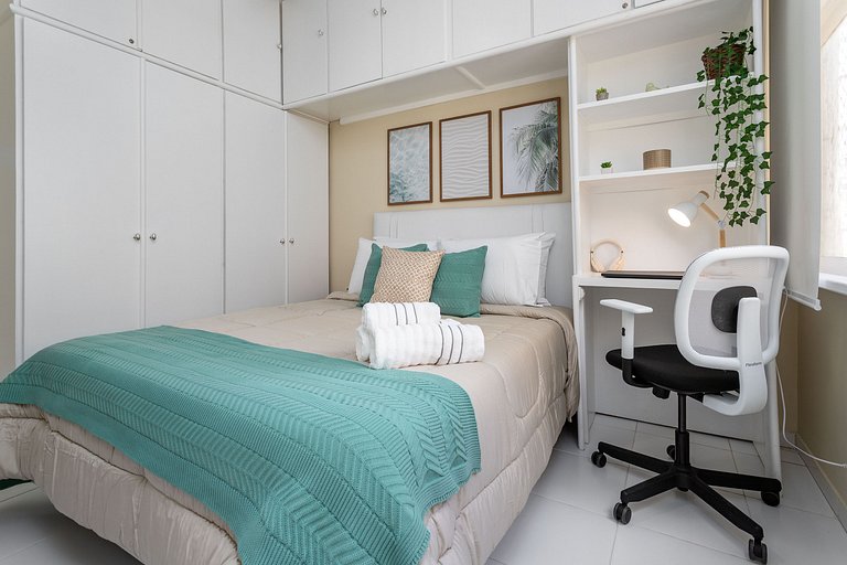 Studio Novo a 50m Praia de Copacabana