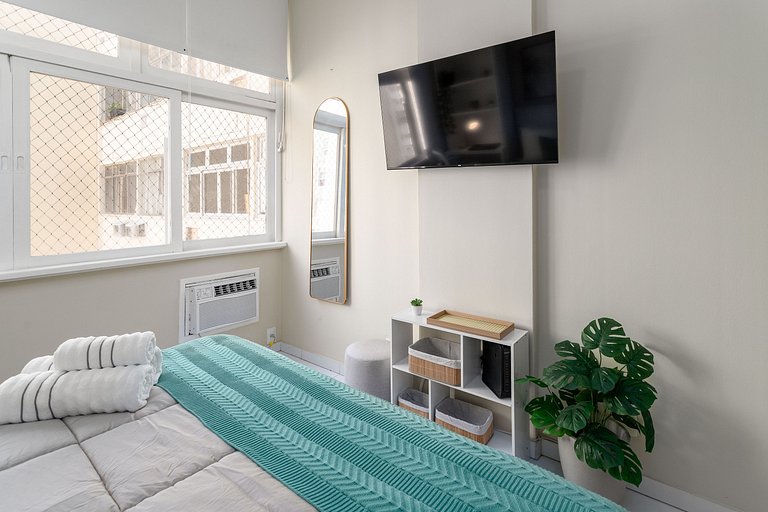 Studio Novo a 50m Praia de Copacabana