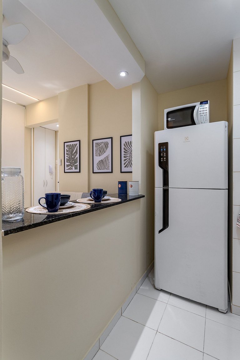 Studio Novo a 50m Praia de Copacabana