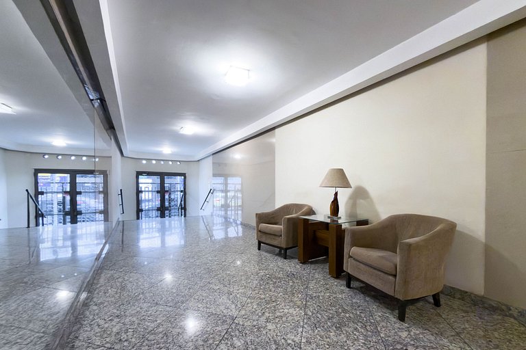 2 Quartos Copacabana - 100m Metro e 500m Praia