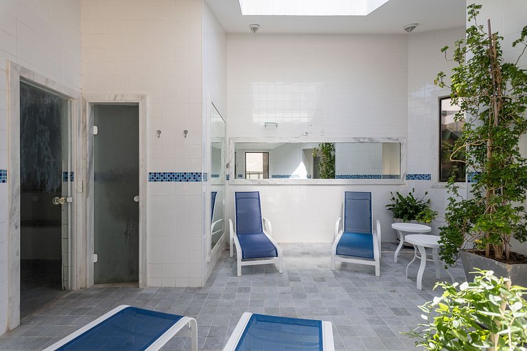 Novo Vista Mar com Varanda - Mobiliado e Decorado